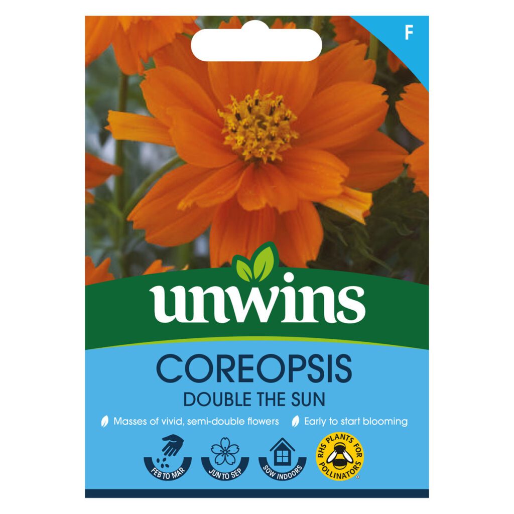 Unwins Coreopsis Double The Sun Seeds 5051618034920 2